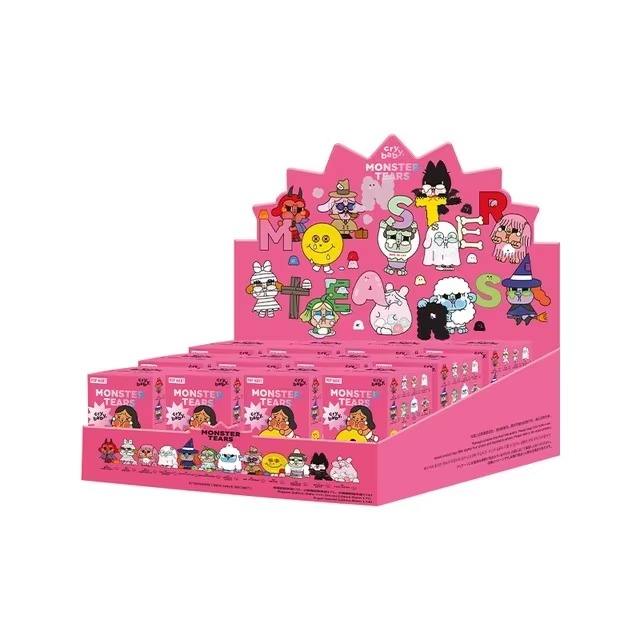 Popular market hot-selling Crying Monster Tears PVC toy, unique collectible anime blind box figures, resin material full set gift
