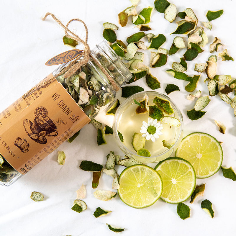 Dried lime slices / citrus infusion grade / ready tea brand detox drink and functional food export OEM supplier